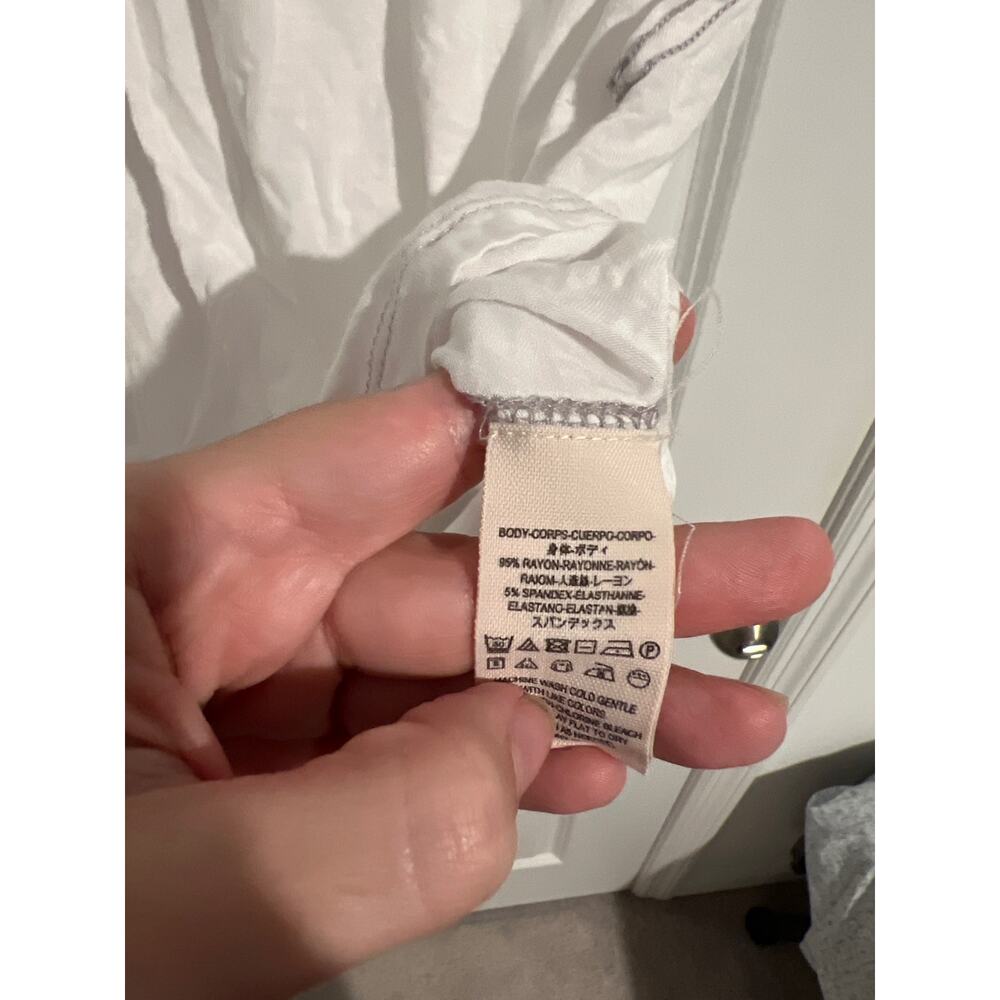 Free People We the Free The It Muscle Tee Tank in White size small - Picture 5 of 6